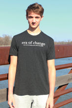 Load image into Gallery viewer, era of change T-Shirt - Men/Vintage Black