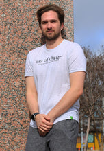 Load image into Gallery viewer, era of change T-shirt - Men/Heather White